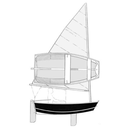 Glen-L Saboteer 10' Row/Sail Pram Plans & Pat
