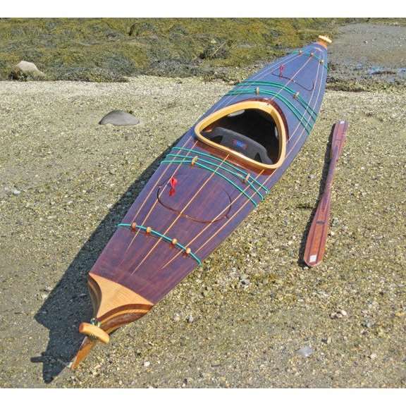 17' Fire Star Cedar Strip Kayak Kit Noah's Marine