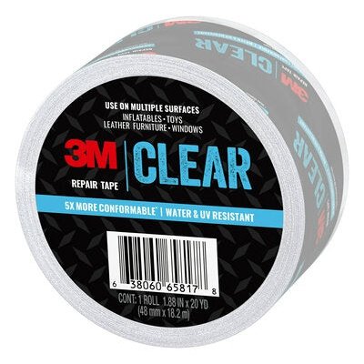 3M Clear Duct Tape 1.42" X 5 Yards
