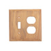 Teak Switch/Outlet Cover
