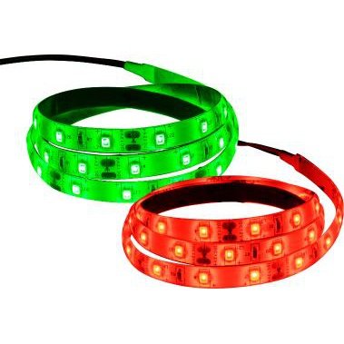 Led Utility Strip Roll Green 26.9" W/2-Wire Pigtail