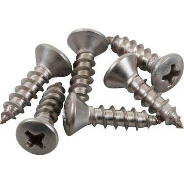 #8 X 1" Tapping Screw 6 Each