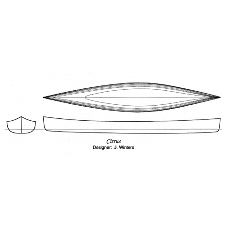 18' Cirrus Cedar Strip Canoe Kit Noah's Marine